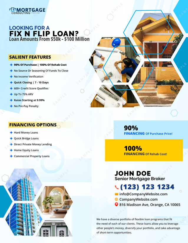 iReadySites mortgage flyer image